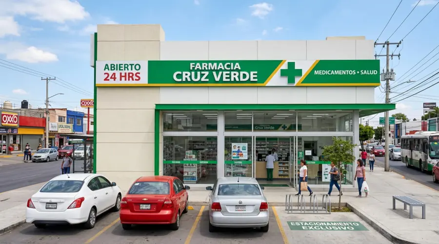 Punto de venta de Cruz Verde en Colombia
