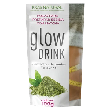 Glow Drink, bebida de matcha en polvo: bolsa de 100 g
