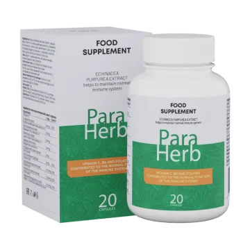 ParaHerb, sistema inmunológico: envase del producto